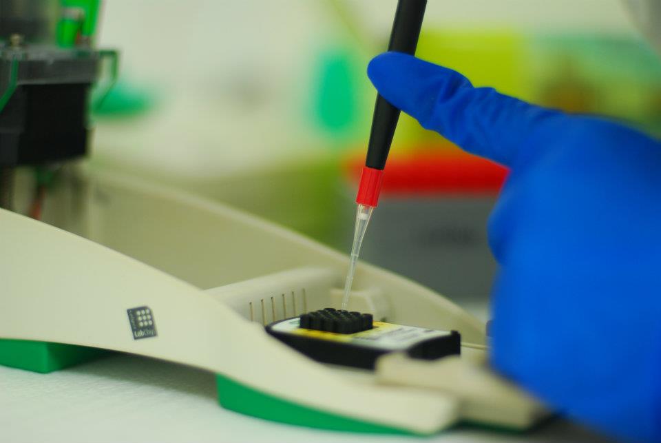 有勁基因實驗室一景